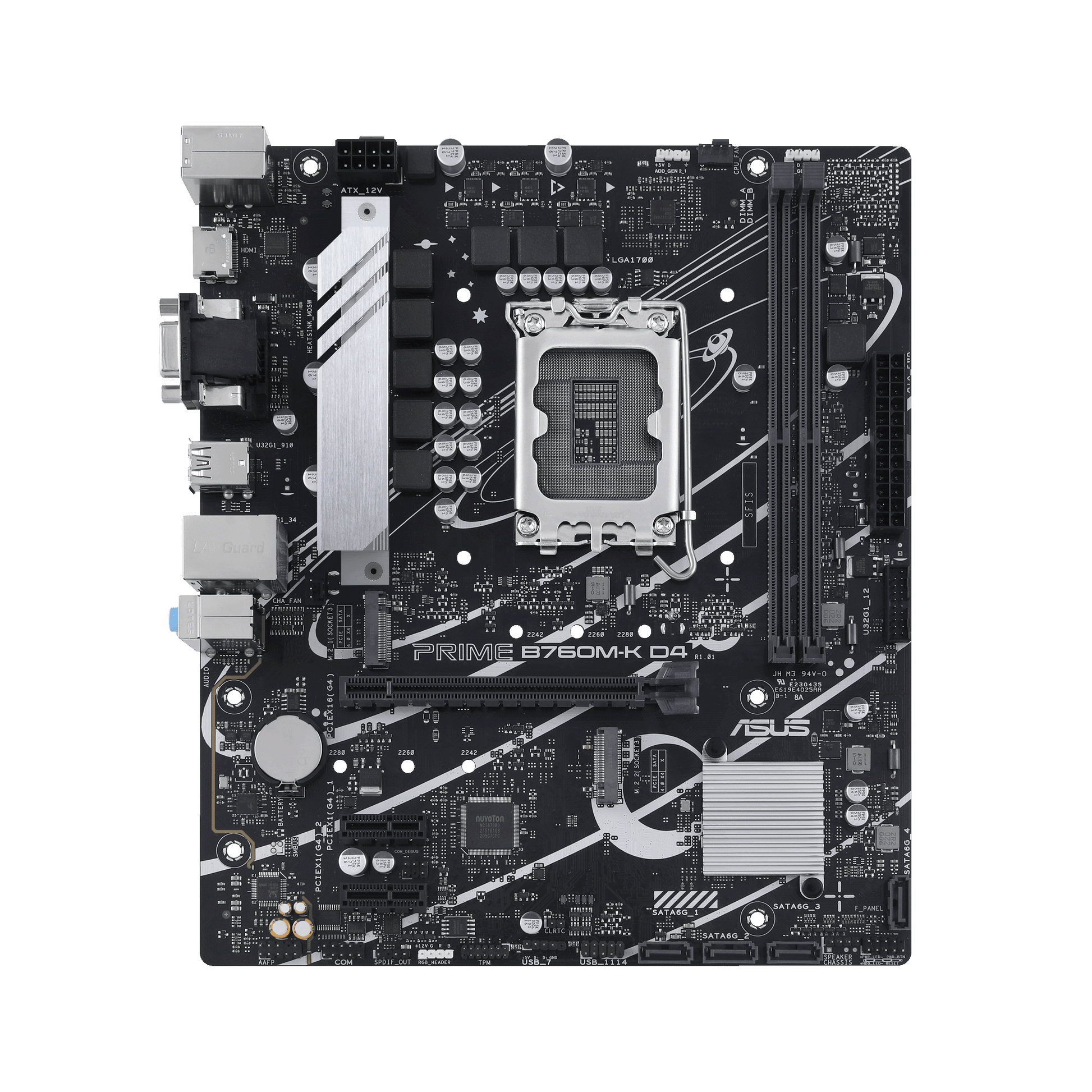 Asus Intel Prime B760M-K DDR4 MotherBoard